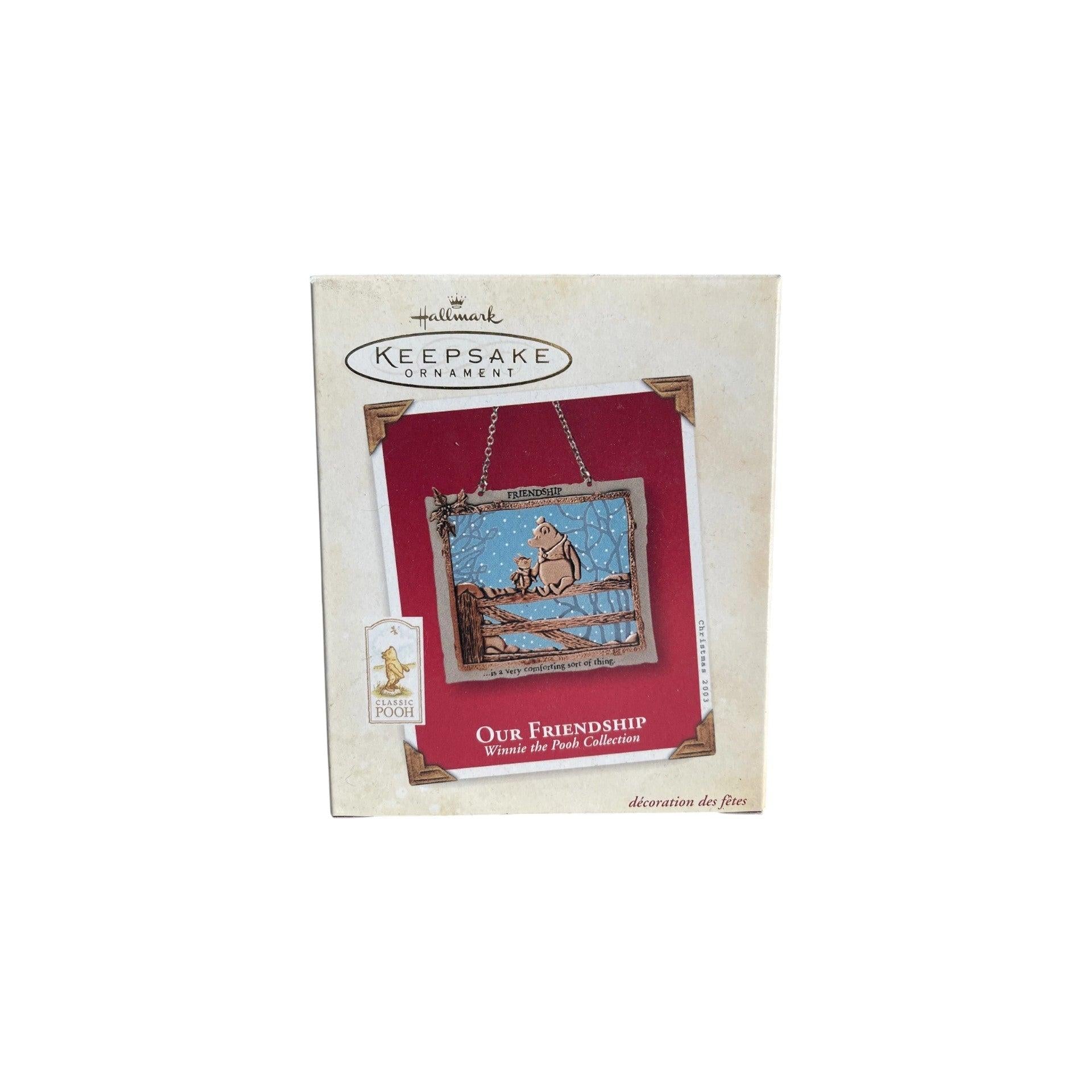 2003 Our Friendship Hallmark Ornament (Winnie the Pooh) QXD5067 Image2