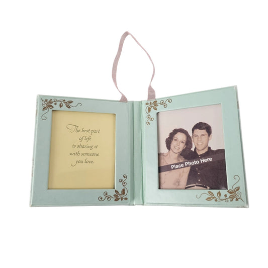 2003 Our Love Story Hallmark Ornament (Photo Holder) QXG8859 Image1