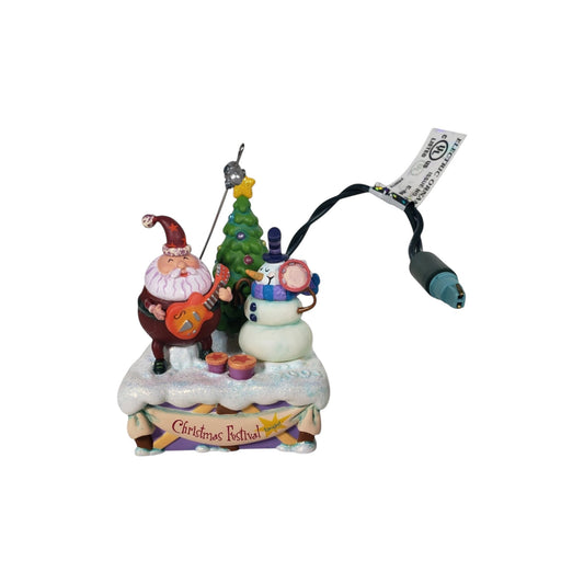 2003 Play It Again, Santa! Hallmark Ornament (Santa Claus) QLX7469 Image1