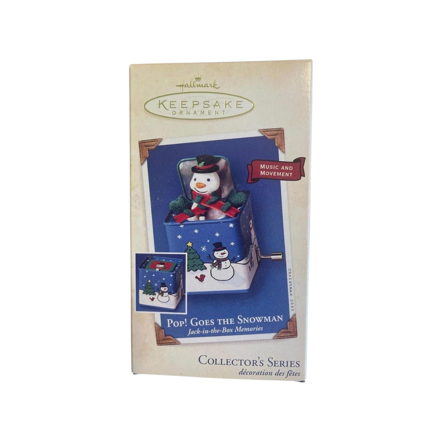 2003 Pop! Goes The Snowman (Jack-in-the-Box Memories)
