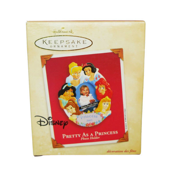 2003 Pretty As a Princess Hallmark Ornament (Photo Holder) QXD5079