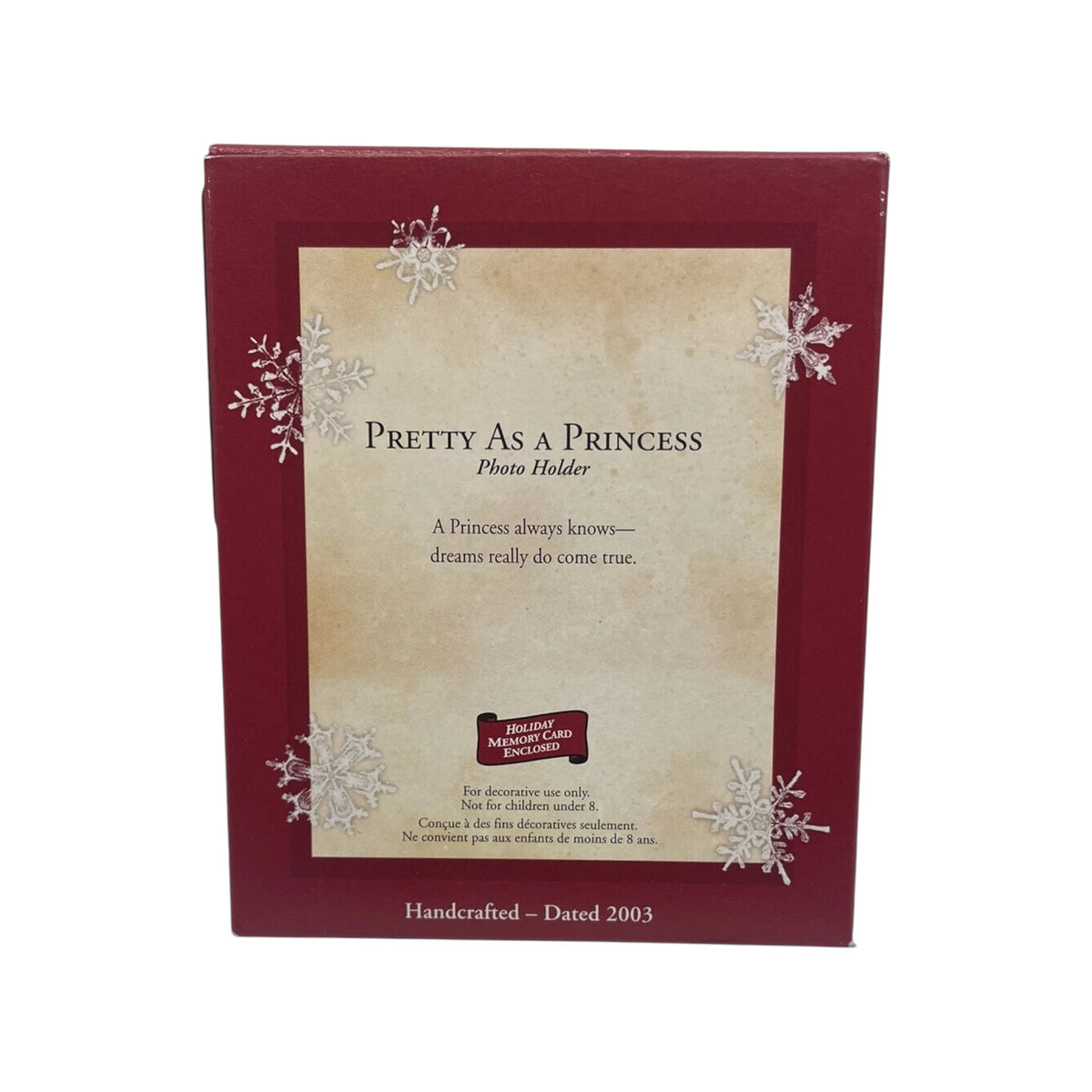 2003 Pretty As a Princess (Photo Holder)