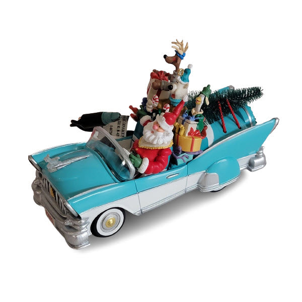 2003 Rockin' & Rollin'! Hallmark Ornament (Plays Little Saint Nick by Beach Boys!) QLX7457