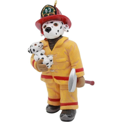 2003 Ruff and Tuff Hero Hallmark Ornament (Firefighter) QXG8557