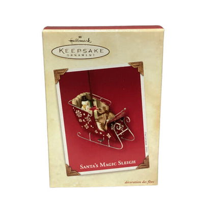 2003 Santa's Magic Sleigh Hallmark Ornament (Sleigh) QRP4247