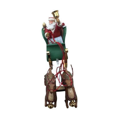 2003 Santa's On His Way Hallmark Ornament (Santa Claus) QXG8809 Image6