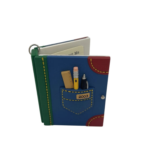 2003 School Photo Holder Hallmark Ornament (Photo Holder) QXG8929 Image1