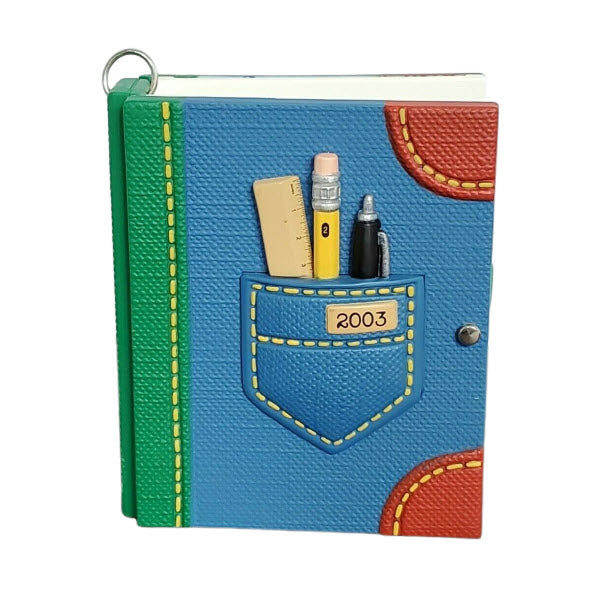 2003 School Photo Holder Hallmark Ornament (Photo Holder) QXG8929