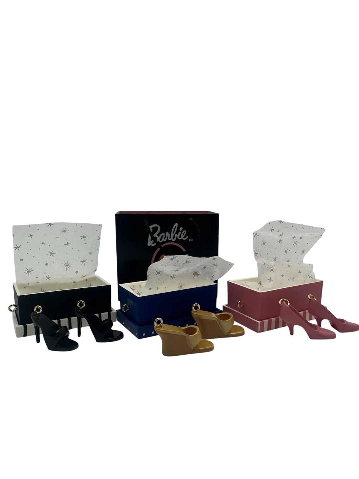 2003 Shopping for Shoes Hallmark Ornament (Barbie Cases) QXM4949