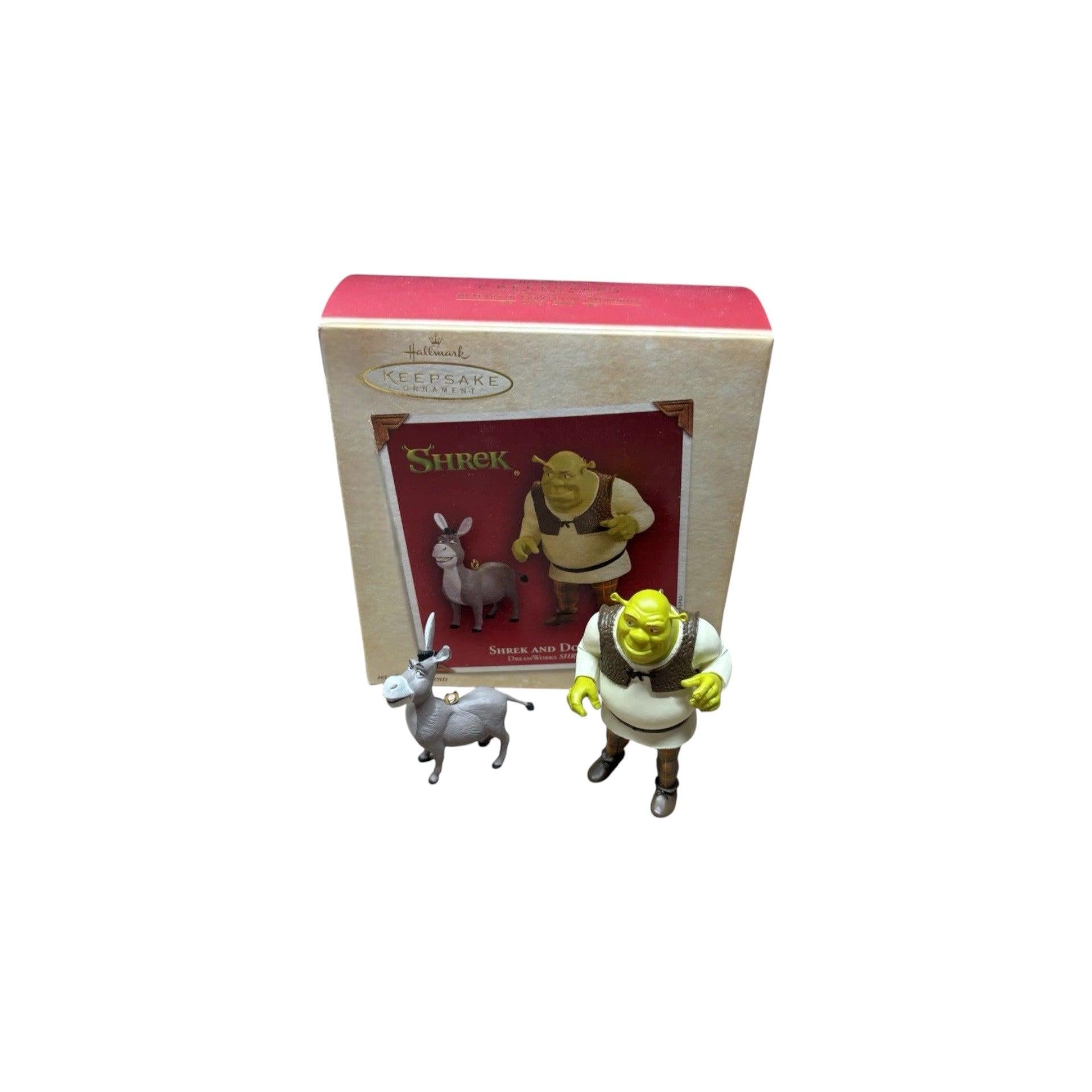 2003 Shrek and Donkey Hallmark Ornament (Shrek) QXI8759 Image4