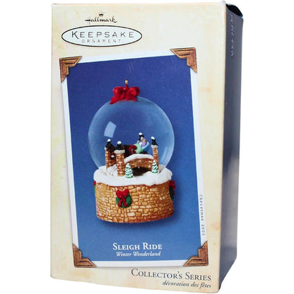 2003 Sleigh Ride Hallmark Ornament (Winter Wonderland) QX8207