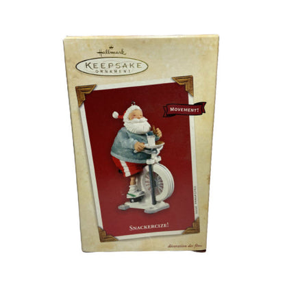 2003 Snackercize! Hallmark Ornament (Santa Claus) QLX7581