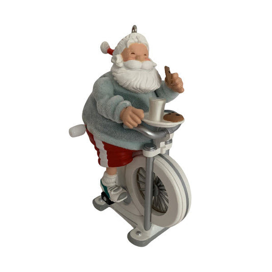 2003 Snackercize! Hallmark Ornament (Santa Claus) QLX7581