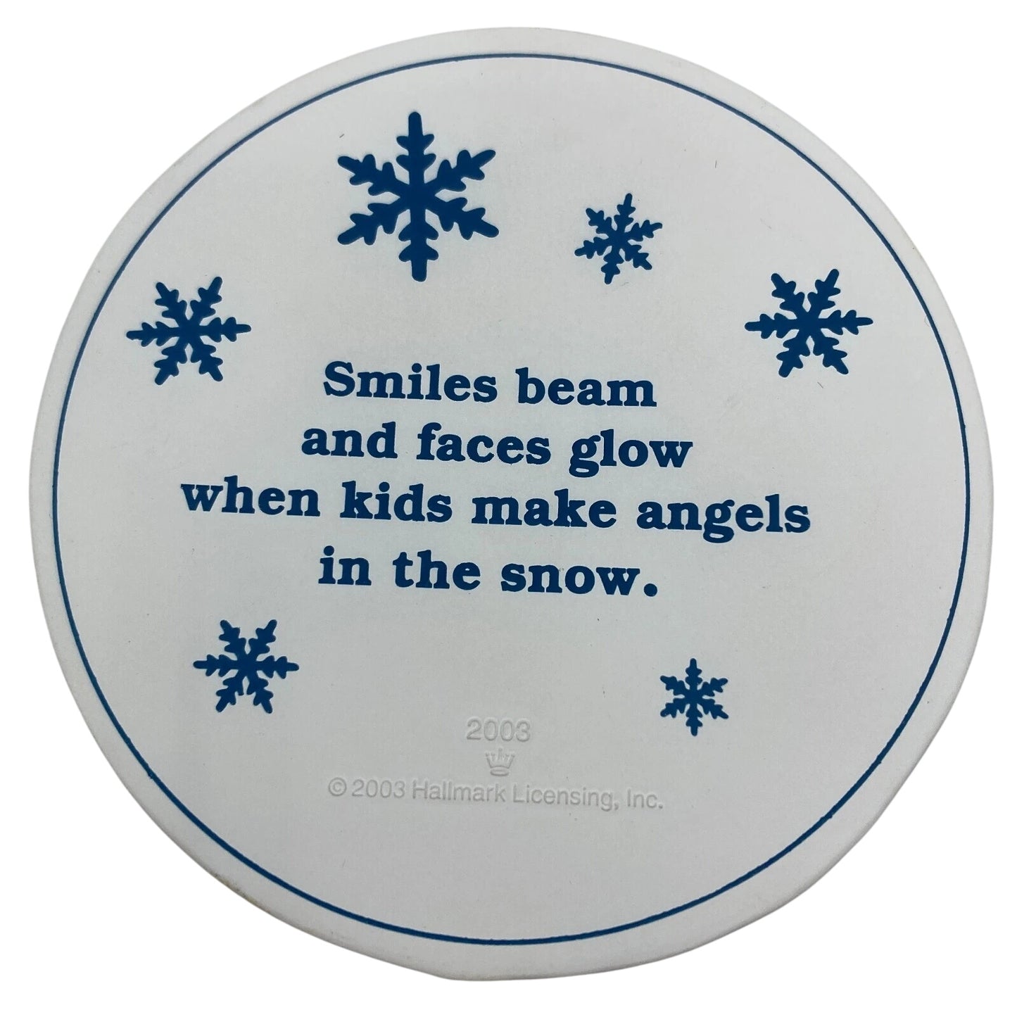 2003 Snow Angel Hallmark Ornament (Angels) QXG8749