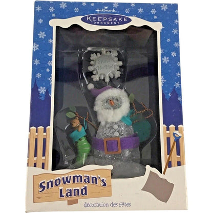 2003 Snow Ho Ho! Hallmark Ornament (Snowman's Land) QP1107