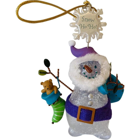 2003 Snow Ho Ho! Hallmark Ornament (Snowman's Land) QP1107