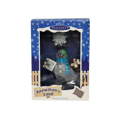 2003 Snow News is Good News! Hallmark Ornament (Snowman's Land) QP1117