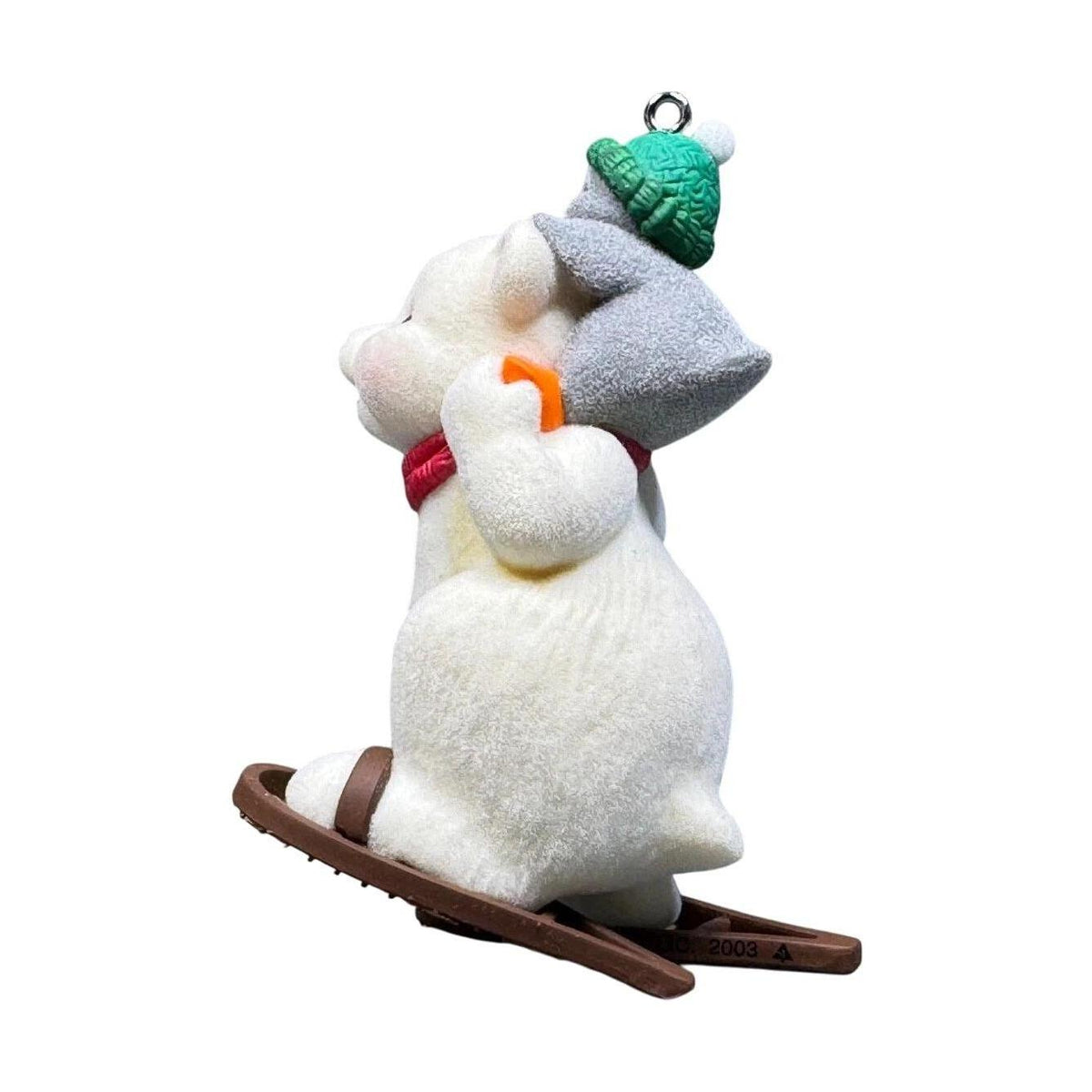2003 Snowshoe Taxi Hallmark Ornament (Snowball and Tuxedo) QX8227 Image3