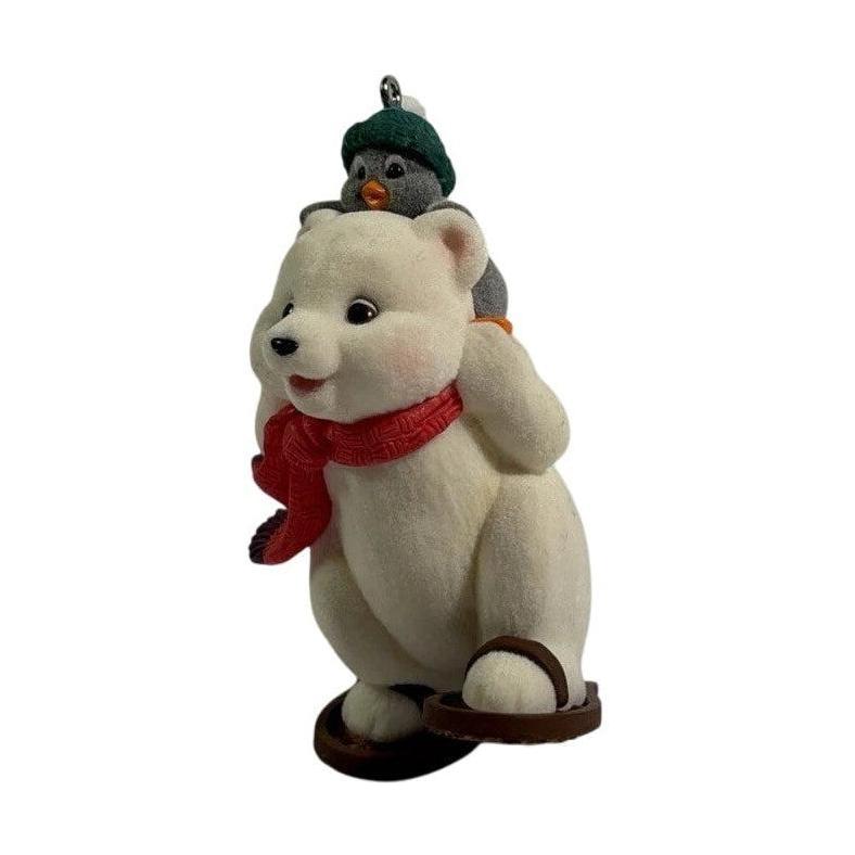 2003 Snowshoe Taxi Hallmark Ornament (Snowball and Tuxedo) QX8227 Image4