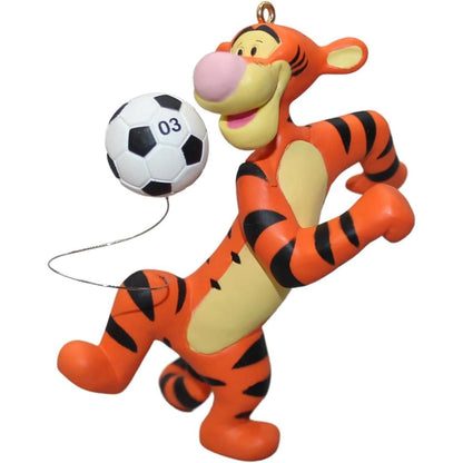 2003 Soccer Tigger-Style Hallmark Ornament (Winnie the Pooh) QXD5119