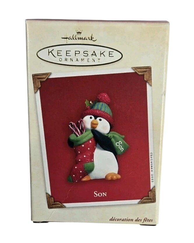 2003 Son Hallmark Ornament (Family) QXG8897 Image2