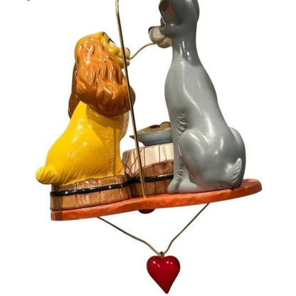 2003 Spaghetti Supper Hallmark Ornament (Lady and the Tramp) QXD5099