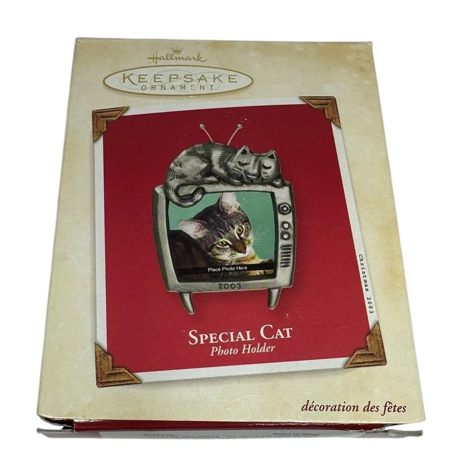 2003 Special Cat Hallmark Ornament (Photo Holder) QXG8609 Image2