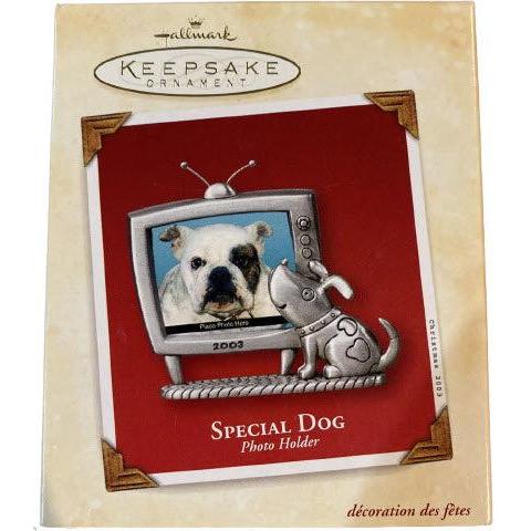 2003 Special Dog Hallmark Ornament (Photo Holder) QXG8607