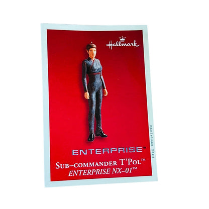 2003 Sub-commander T'Pol Hallmark Ornament (Star Trek) QXI8757