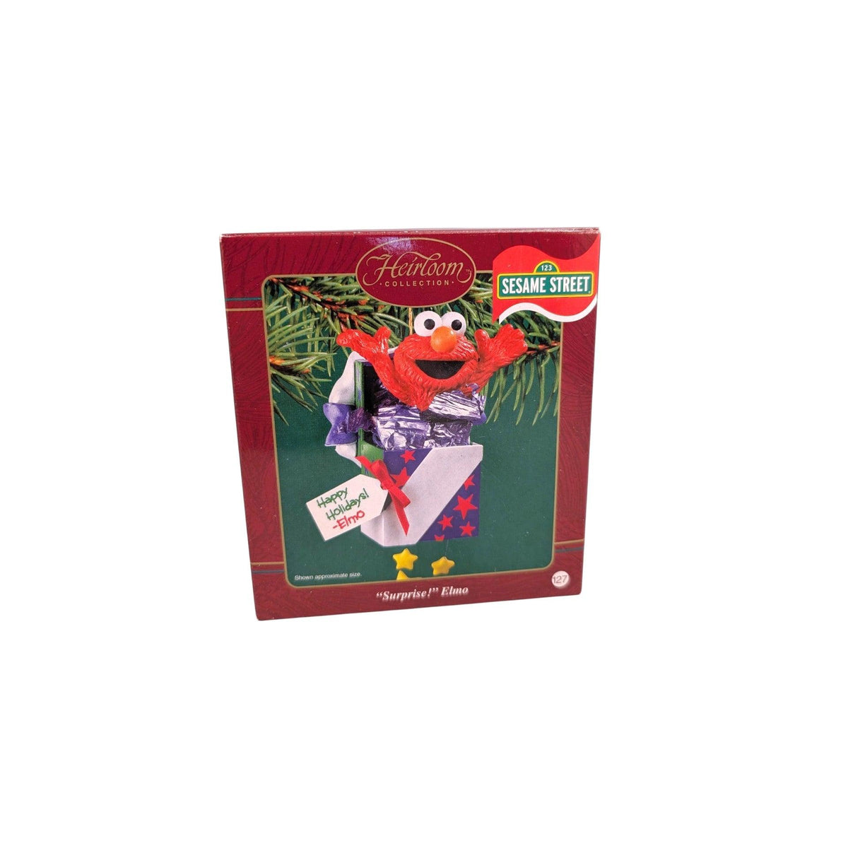 2003 Surprise! Elmo (Sesame Street) Carlton Cards Heirloom Ornament CXOR-118J Image2