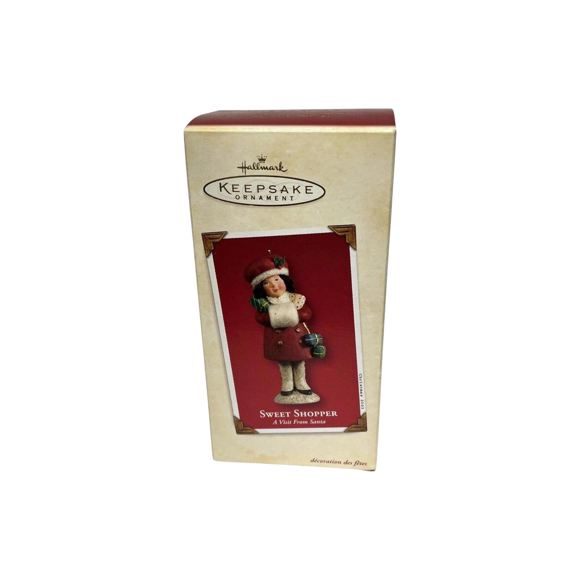 2003 Sweet Shopper Hallmark Ornament (A Visit From Santa) QP1447 Image2