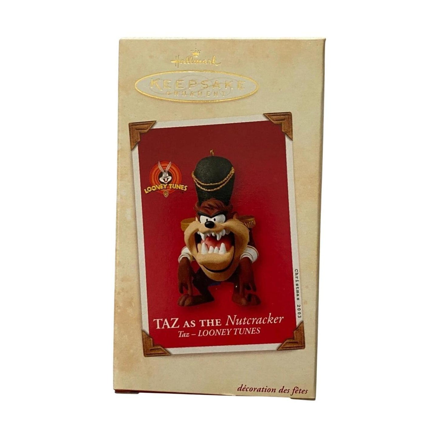 2003 Taz as the Nutcracker Hallmark Ornament (Looney Tunes) QXI8269 Image2