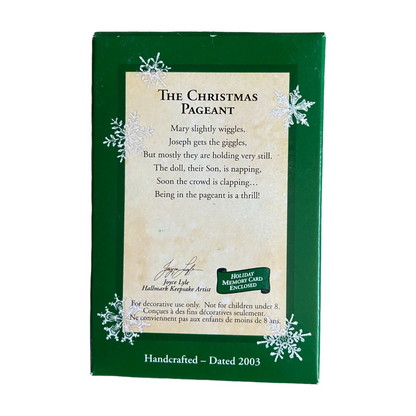 2003 The Christmas Pageant Hallmark Ornament (The Christmas Pageant) QXM4406 Image7