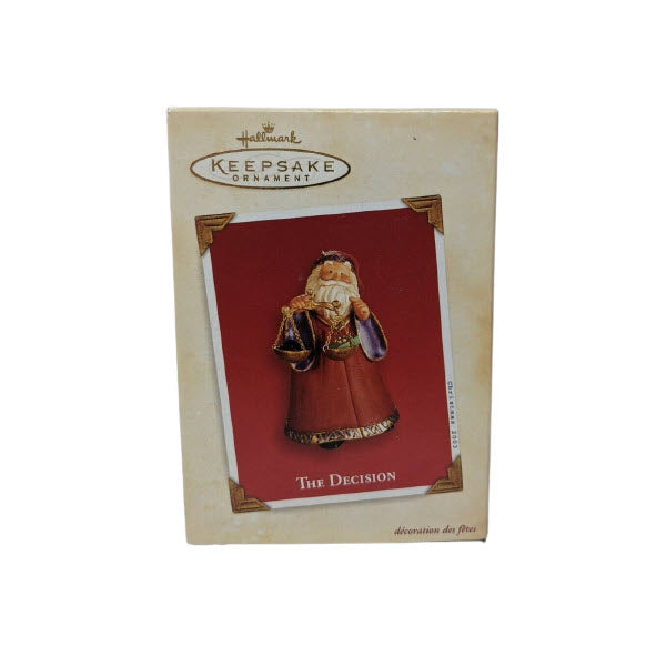 2003 The Decision Hallmark Ornament (Santa Claus) QXG8569