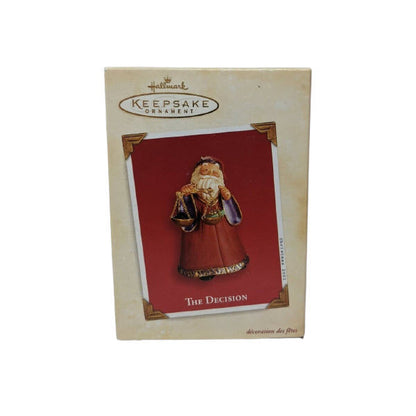 2003 The Decision Hallmark Ornament (Santa Claus) QXG8569