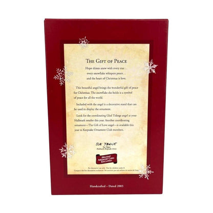 2003 The Gift of Peace Hallmark Ornament (Angel) QRP4249 Image6