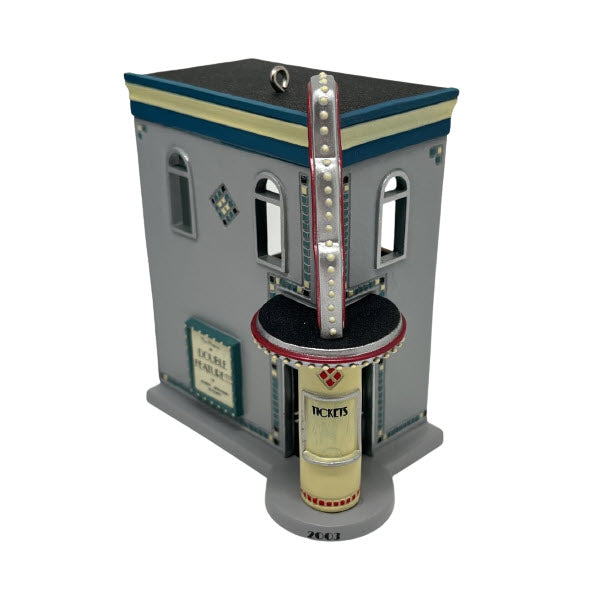 2003 The Grand Theater Hallmark Ornament (Nostalgic Houses and Shops) QX8149