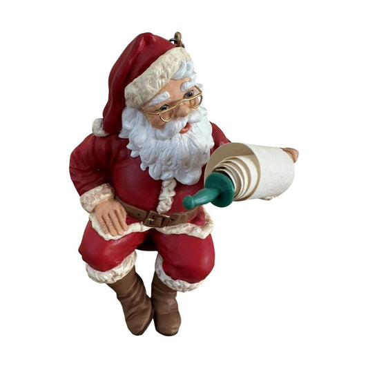 2003 The List Hallmark Ornament (Santa Claus) QXG8829 Image1