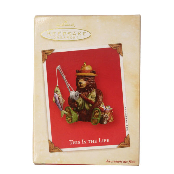2003 This is the Leaf Hallmark Ornament (Fishing) QXG8597