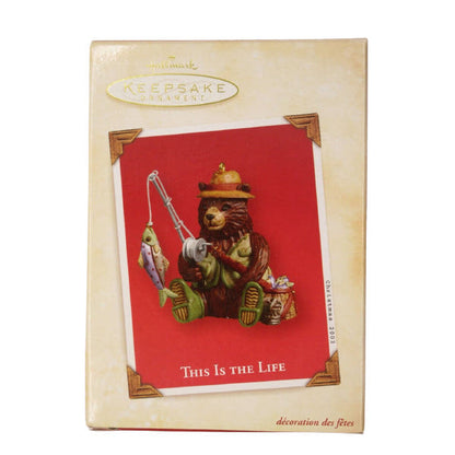 2003 This is the Leaf Hallmark Ornament (Fishing) QXG8597