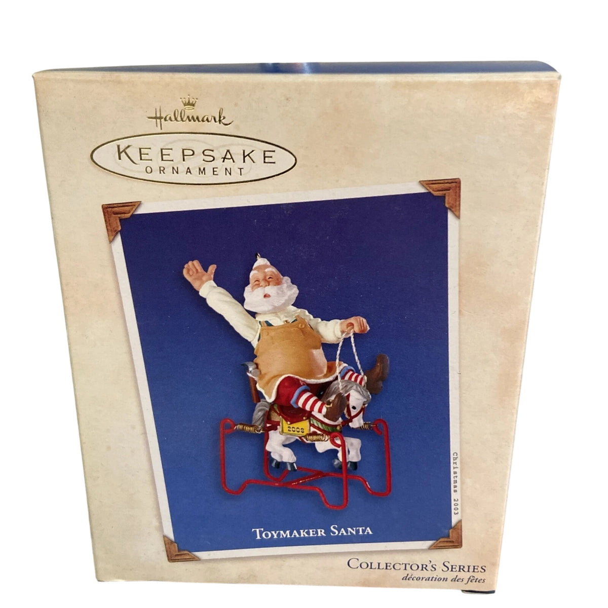 2003 Toymaker Santa Hallmark Ornament (Toymaker Santa) QX8159 Image2
