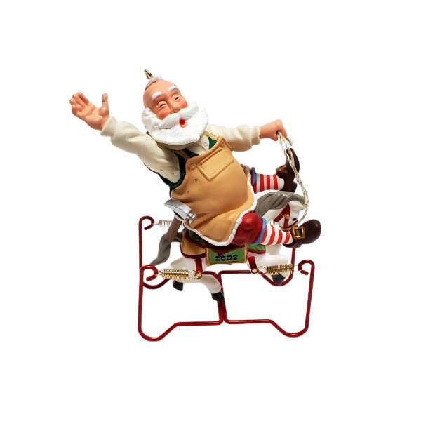 2003 Toymaker Santa Hallmark Ornament (Toymaker Santa) QX8159