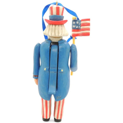 2003 Uncle Sam Nutcracker Hallmark Ornament (Patriotic) QXG2489