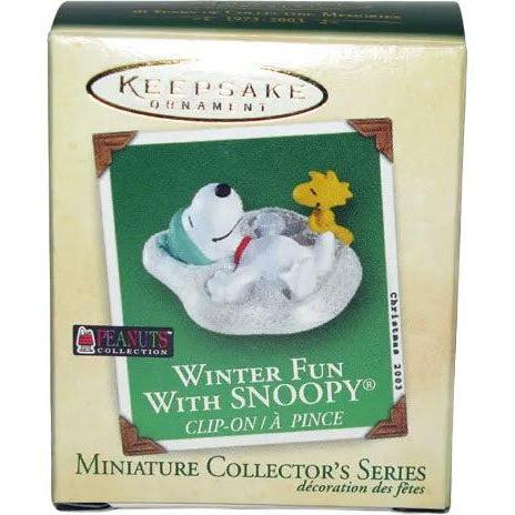 2003 Winter Fun with Snoopy Hallmark Ornament (Winter Fun with Snoopy) QXM4869