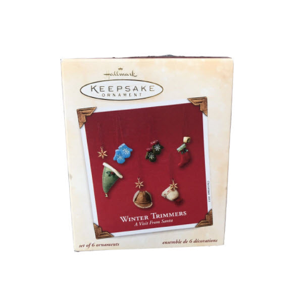 2003 Winter Trimmers Hallmark Ornament (A Visit From Santa) QP1497