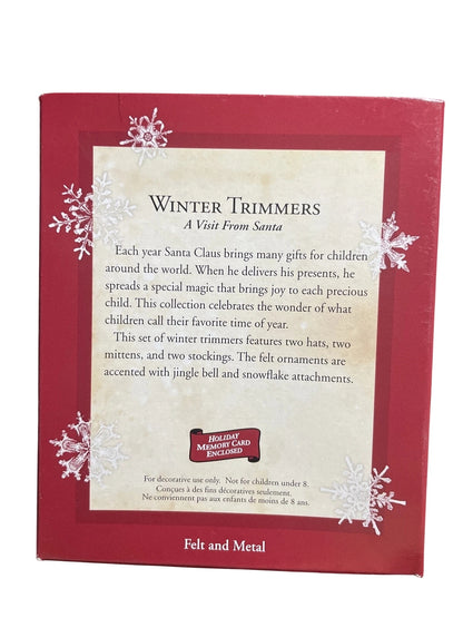 2003 Winter Trimmers Hallmark Ornament (A Visit From Santa) QP1497 Image4