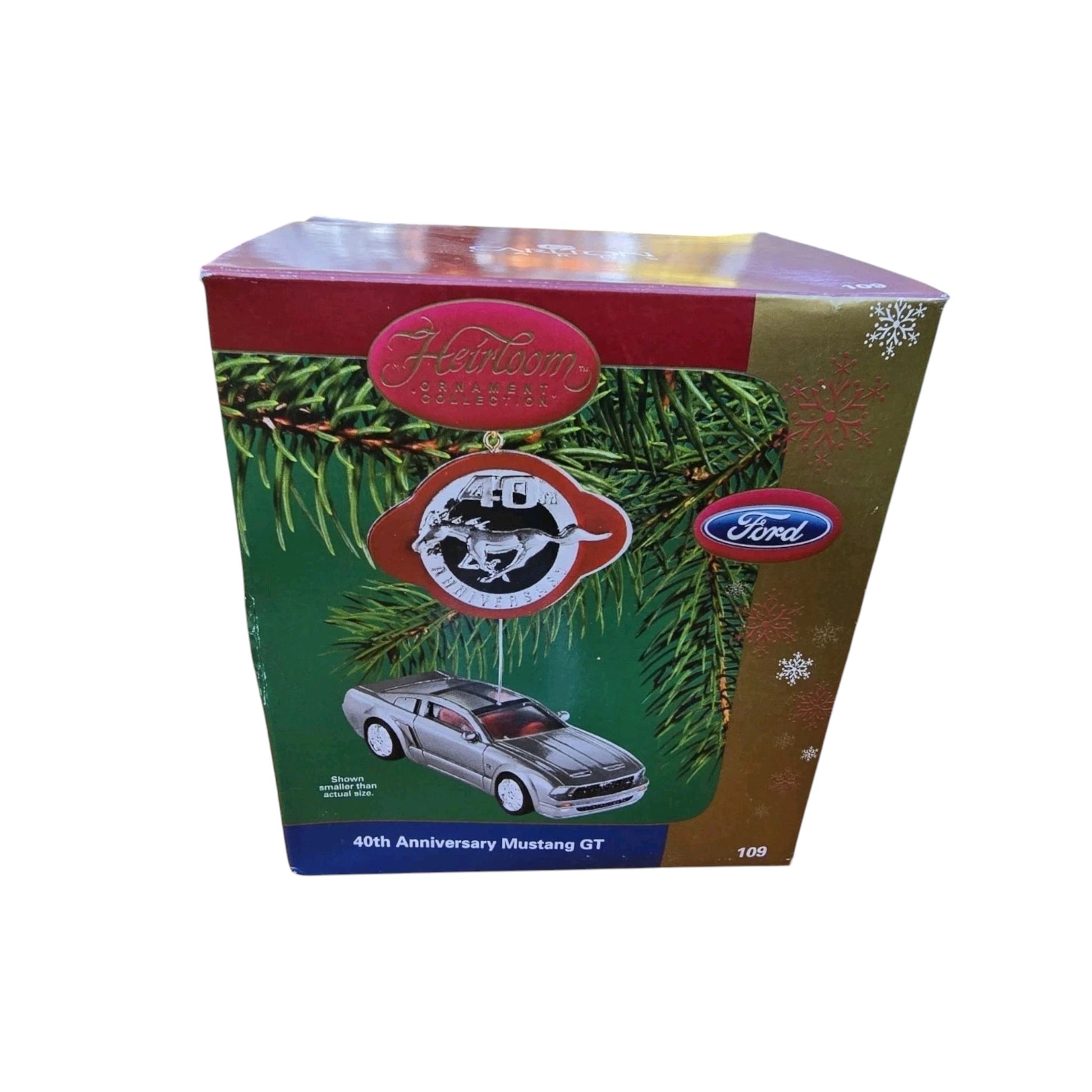 2004 40th Anniversary Mustang GT (Ford) Carlton Cards Heirloom Ornament CXOR-109L Image2
