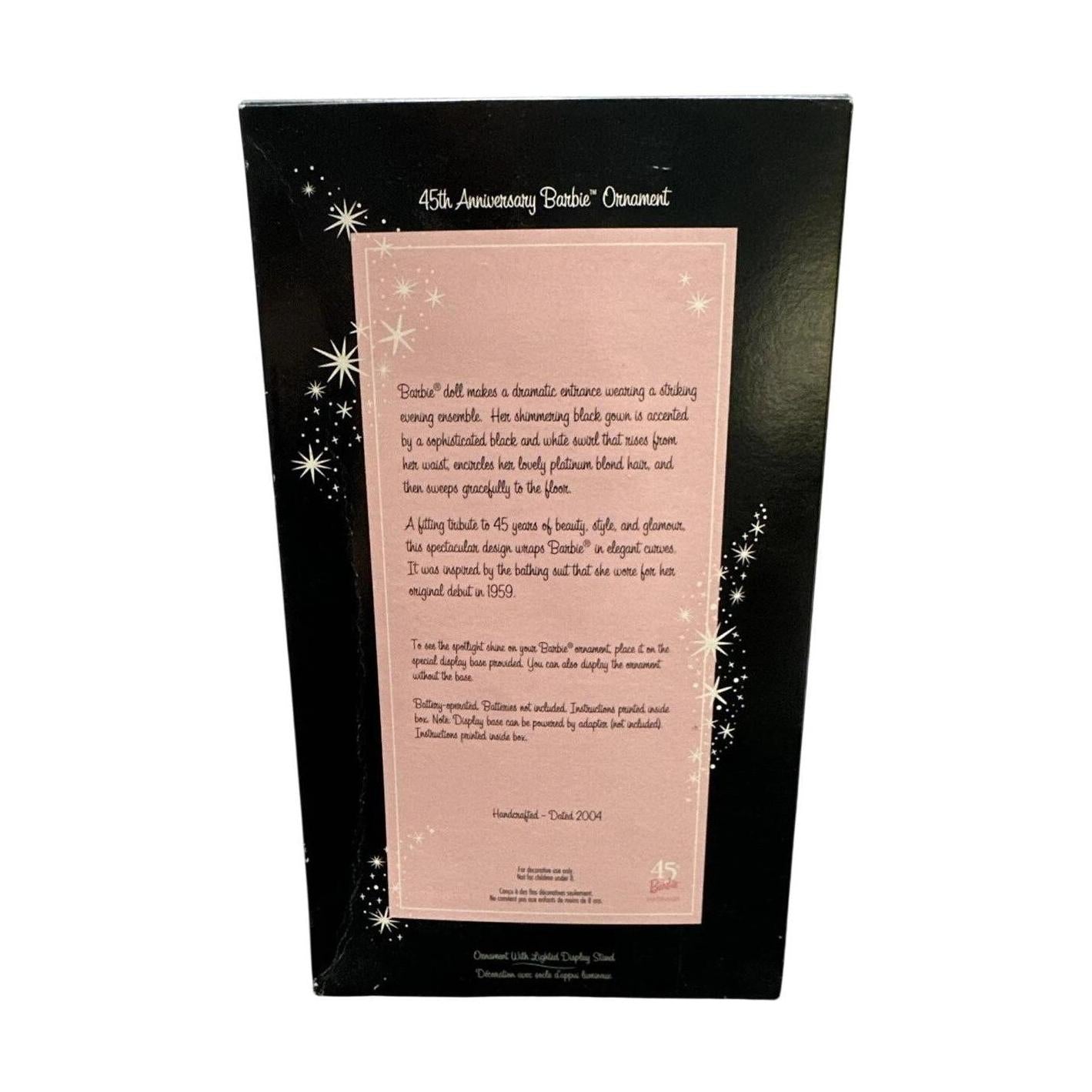 2004 45th Barbie Anniversary Hallmark Ornament (Barbie) QHB6601 Image5