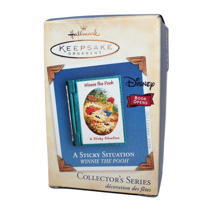 2004 A Sticky Situation Hallmark Ornament (Winnie the Pooh) QXD5084