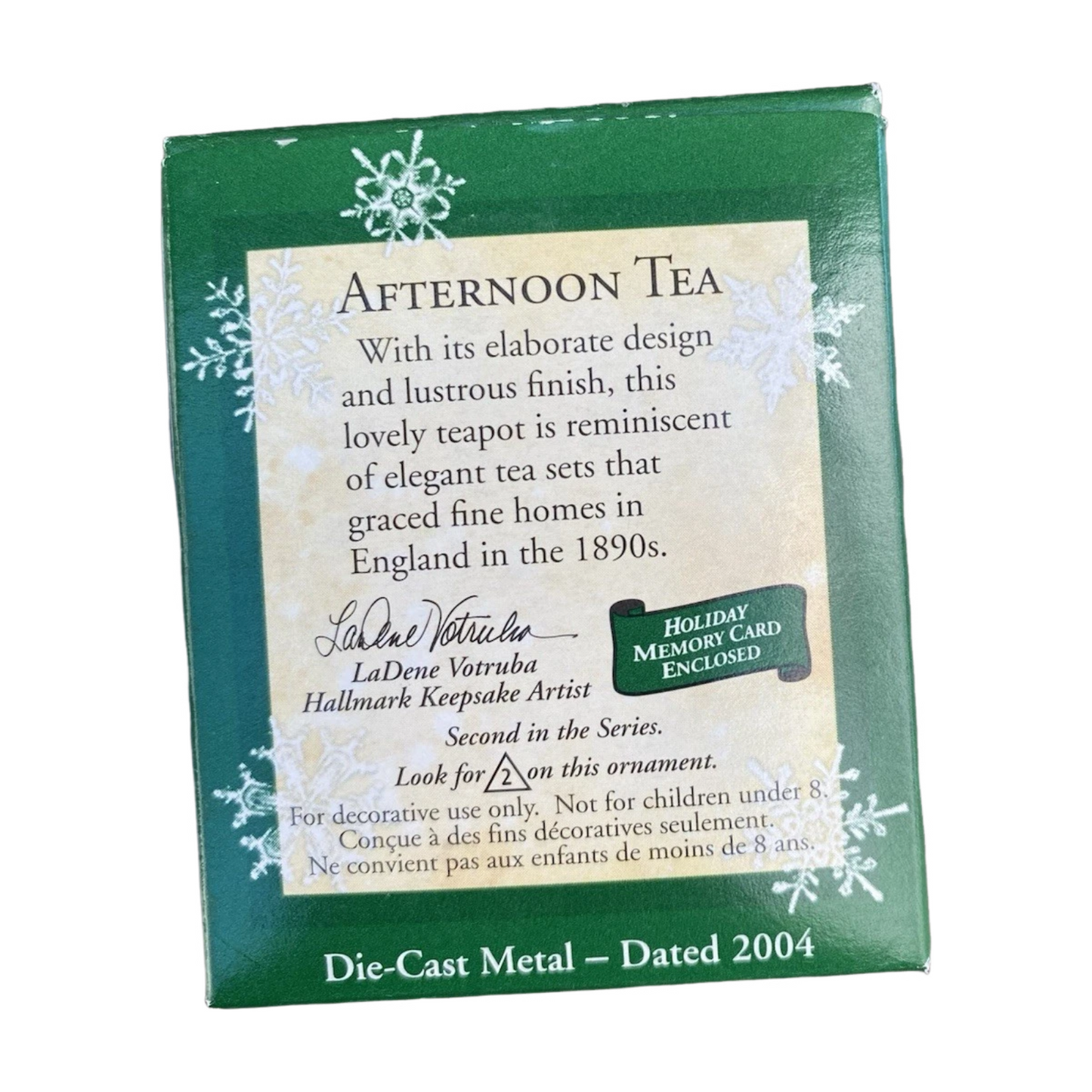 2004 Afternoon Tea Hallmark Ornament (Afternoon Tea) QXM5171